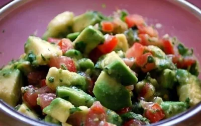 Receta: Salsa simple de aguacate