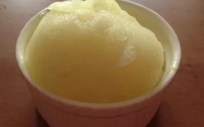 Receta: Sorbete Casero de Fruta