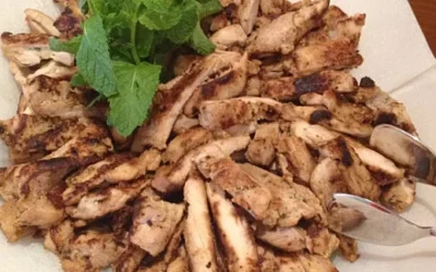Receta: pollo a la parrilla