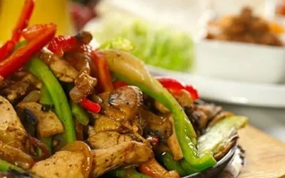 Receta: Fajitas de Pollo