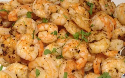 Receta: Camarones al ajillo