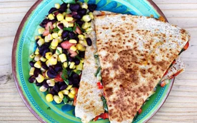Receta: Quesadillas de Espinacas