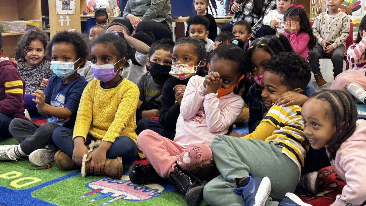 Large Group of Children