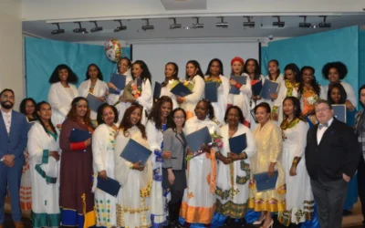 CentroNía celebra la primera graduación del programa de entrenamiento CDA en amárico