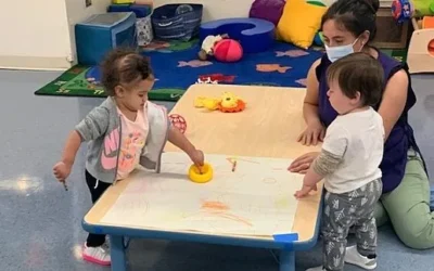 Los pequeñitos de CentroNía regresan a las aulas de clase